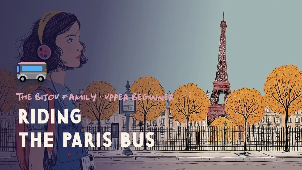 Inès prend le bus