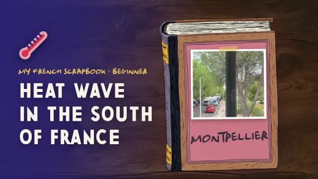 Le matin en été à Montpellier