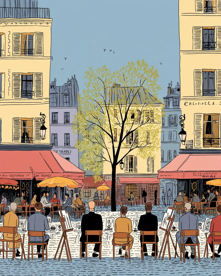 Painters on the Place du Tertre