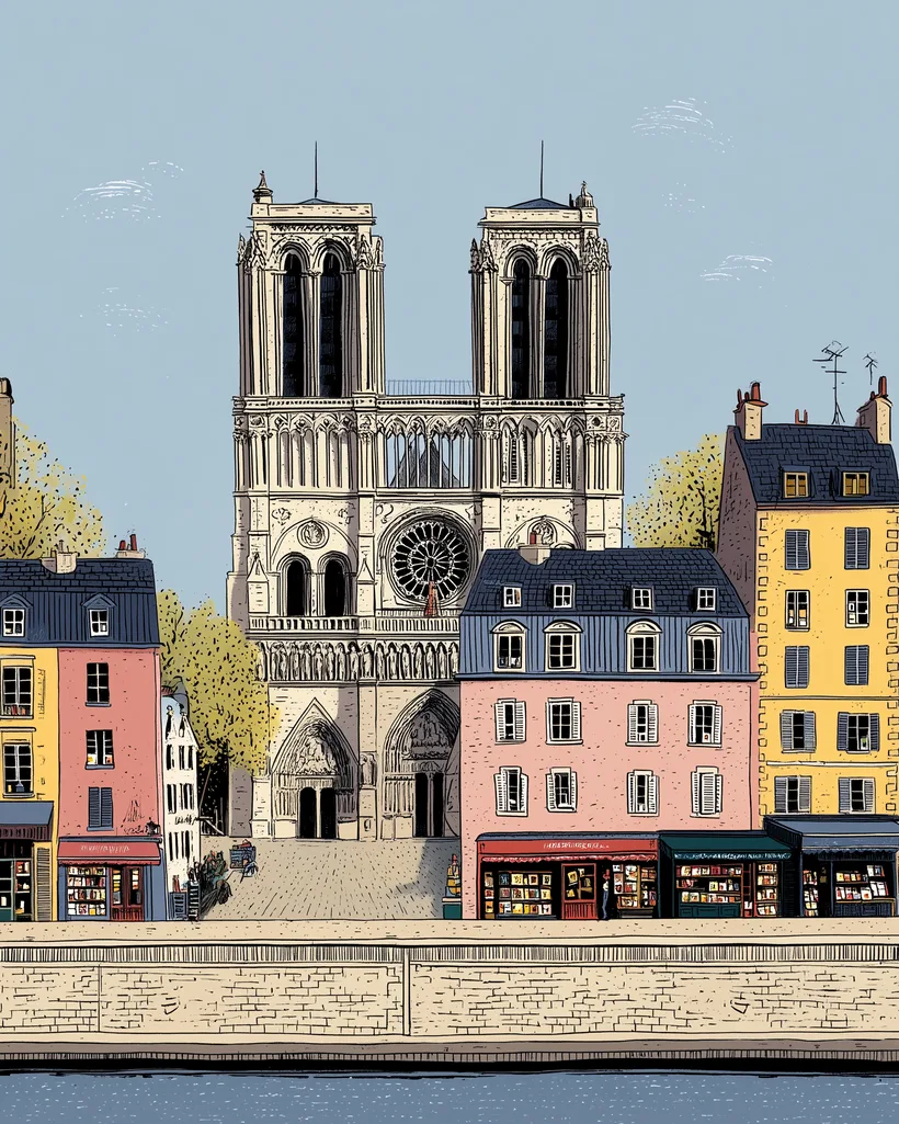 Notre-Dame across the Seine